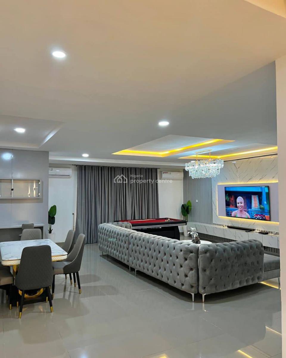 Posh Premium Luxury 4-bedroom with Swimming Pool, Ps5, Gym, Snooker, Ikate Lekki, Lekki Phase 1, Lekki, Lagos, Flat / Apartment Short Let