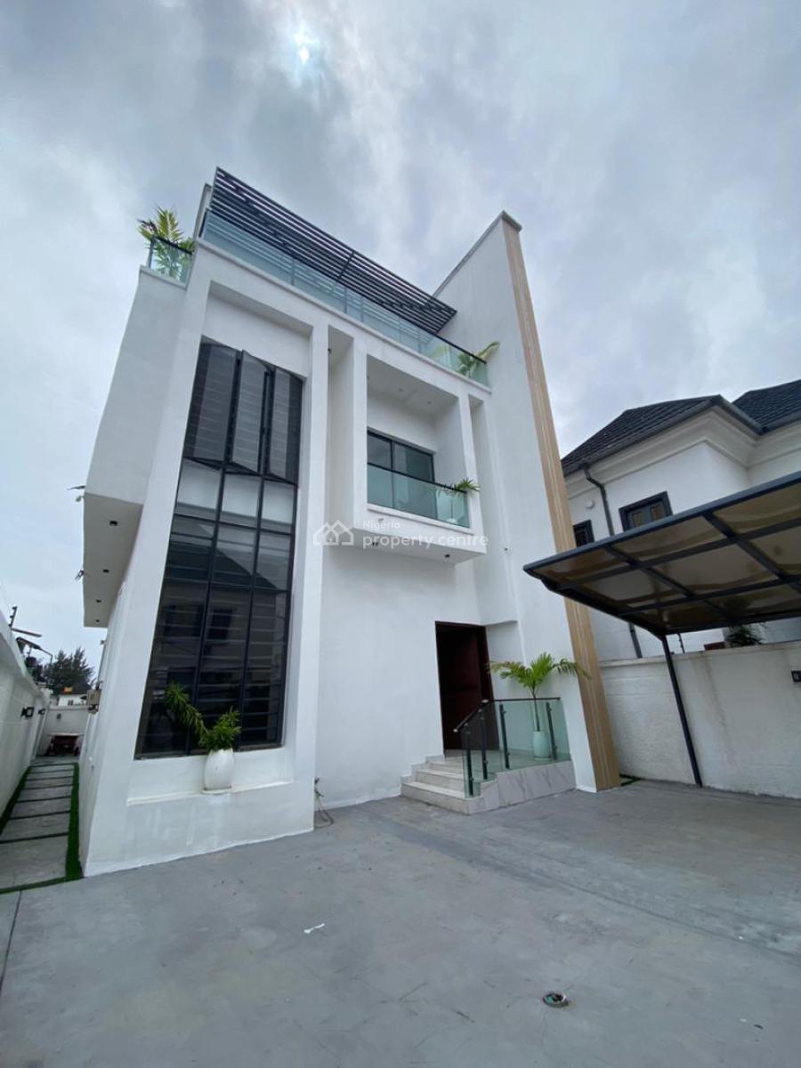 Elegant 4 Bedroom Duplex with a Bq in a Secured Vicinity, Ikota, Lekki, Lagos, House for Sale