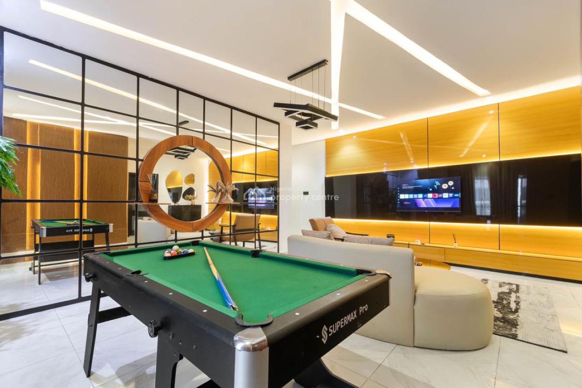Luxury 2 Bedroom Apartment with Pool & Snooker, Can Also Be Booked As 1bed, Lekki Phase 1, Lekki, Lagos, Flat / Apartment Short Let