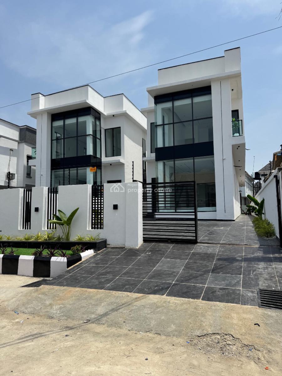 Magnificent 5 Beds with a Private Pool in a Secure Location, Ikota, Lekki, Lagos, Detached Duplex for Sale