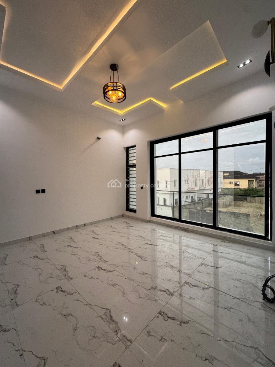 Classy 3 Bedroom Terrace Duplex with a Bq with a Private Compound, Ikota, Lekki, Lagos, Terraced Duplex for Sale