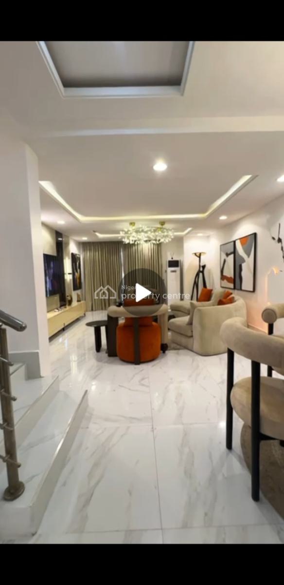 Luxurious   Brand New 4 Bed Self Compound Fully Detached Maisionette, Ikate, Lekki, Lagos, Flat / Apartment Short Let