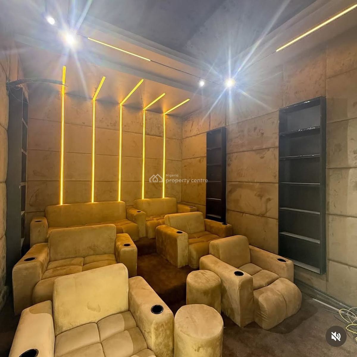 Spacious 5 Bedroom Detached Duplex with Pool/cinema/gym, Osapa London, Lekki, Lagos, Detached Duplex for Sale