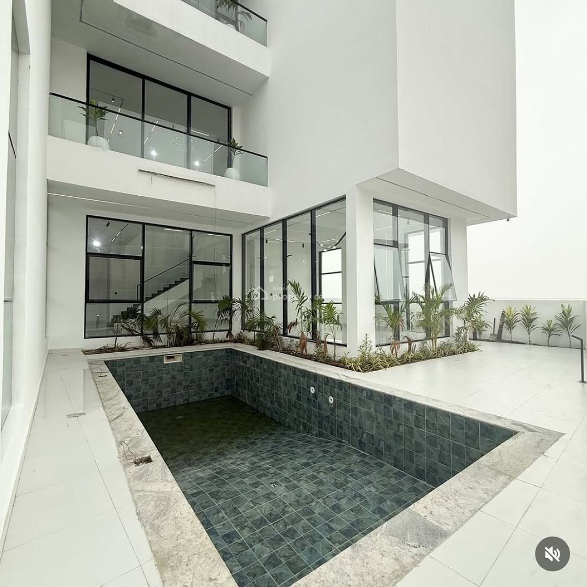 Spacious 5 Bedroom Detached Duplex with Pool/cinema/gym, Osapa London, Lekki, Lagos, Detached Duplex for Sale