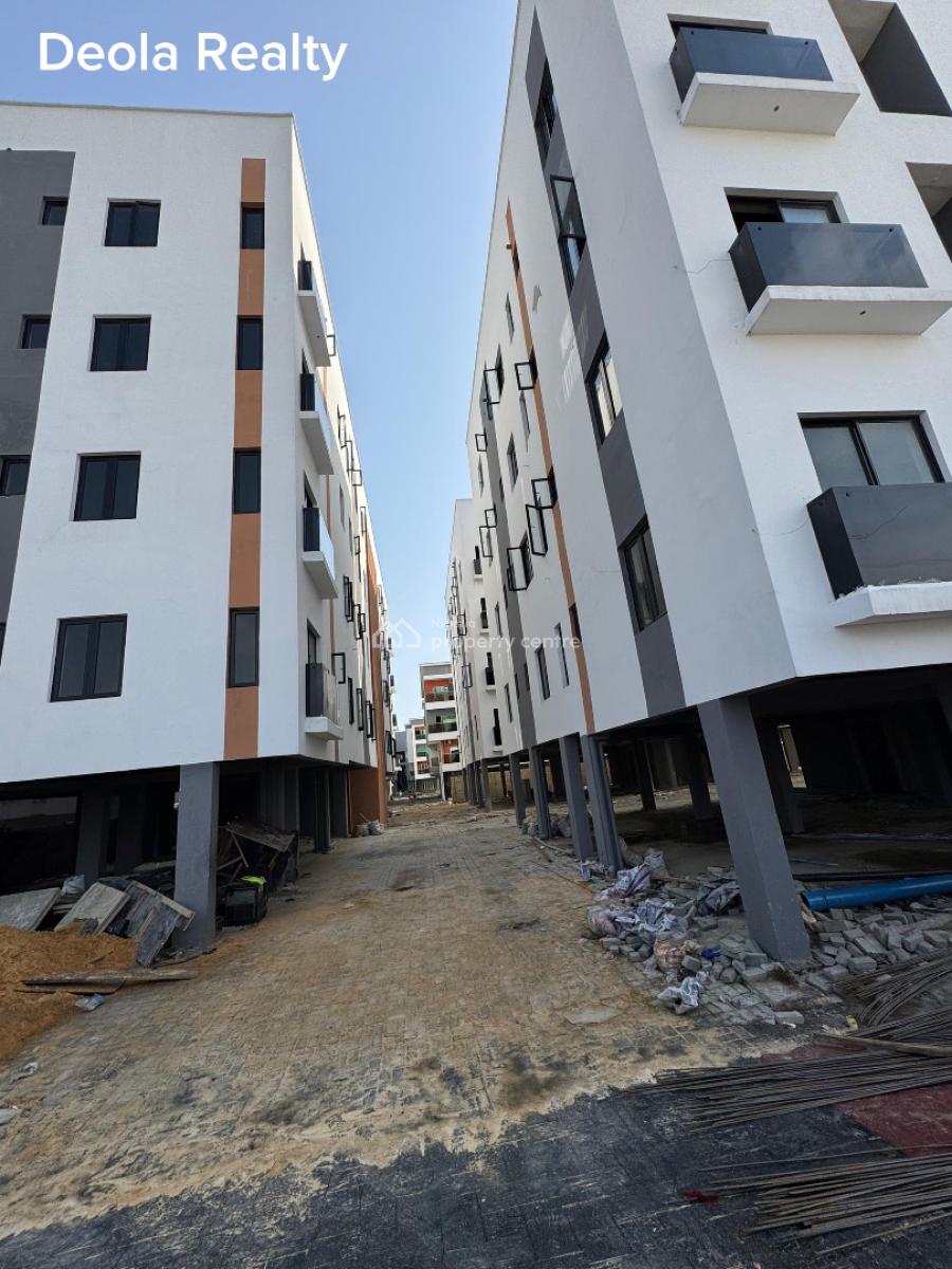 a Luxury 1 Bedroom Apartment in a Fully Serviced Estate (carcass), Whitesand School, Ikate, Lekki, Lagos, Mini Flat (room and Parlour) for Sale