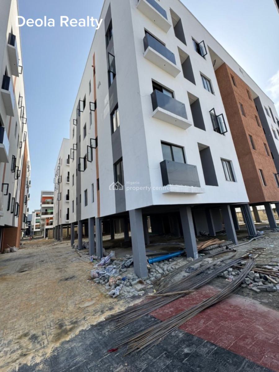 a Luxury 1 Bedroom Apartment in a Fully Serviced Estate (carcass), Whitesand School, Ikate, Lekki, Lagos, Mini Flat (room and Parlour) for Sale