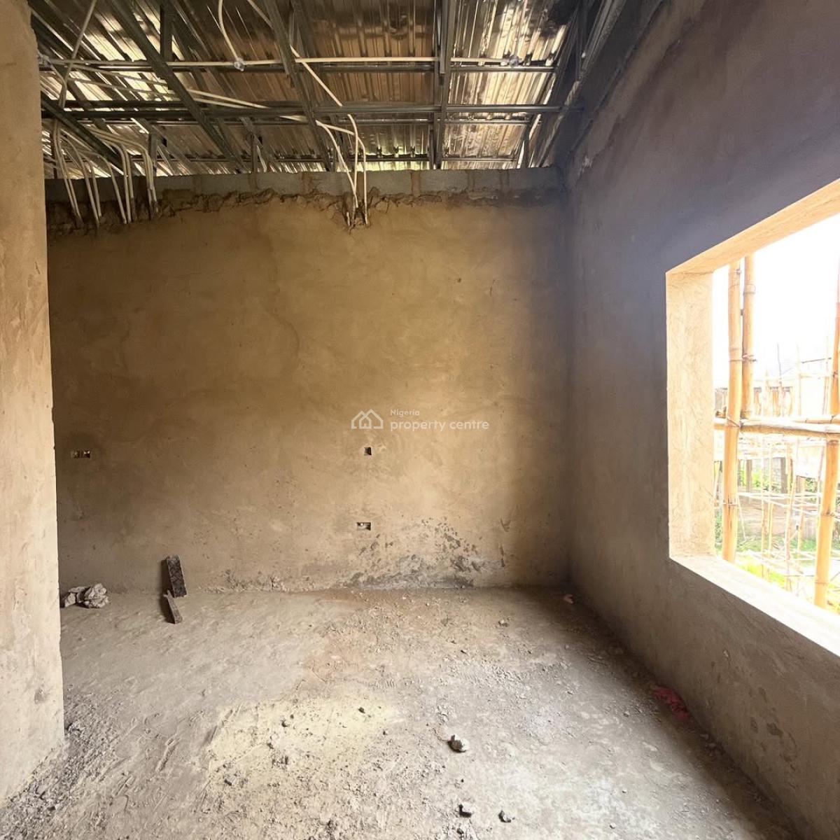 Standard 4bedroom Detached Duplex with Bq(carcass), Guzape District, Abuja, Detached Duplex for Sale