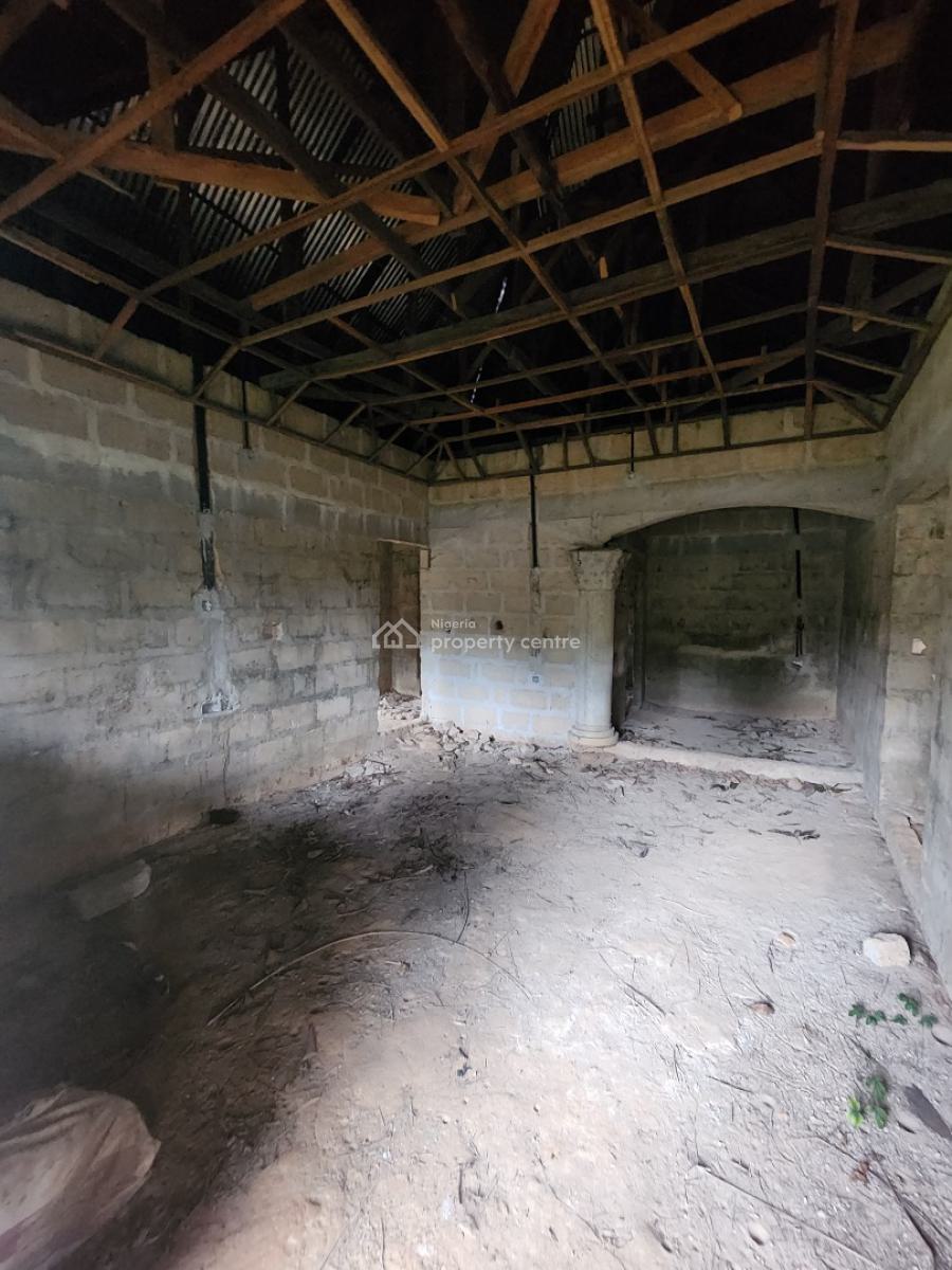 a 90% Completed Three (3) Bedroom Flat and a One (1) Bedroom Flat Bq, Off New Stadium Road By The Nigeria Prison, Ikot Ekpene, Akwa Ibom, Detached Bungalow for Sale