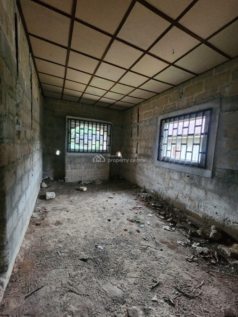 a 90% Completed Three (3) Bedroom Flat and a One (1) Bedroom Flat Bq, Off New Stadium Road By The Nigeria Prison, Ikot Ekpene, Akwa Ibom, Detached Bungalow for Sale