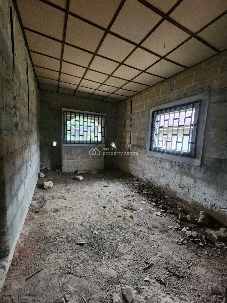 a 90% Completed Three (3) Bedroom Flat and a One (1) Bedroom Flat Bq, Off New Stadium Road By The Nigeria Prison, Ikot Ekpene, Akwa Ibom, Detached Bungalow for Sale