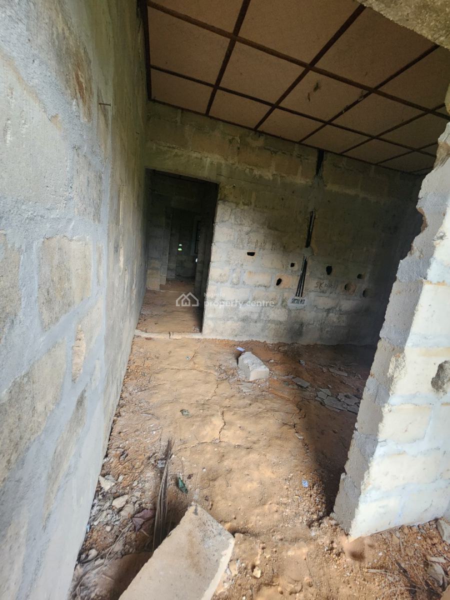 a 90% Completed Three (3) Bedroom Flat and a One (1) Bedroom Flat Bq, Off New Stadium Road By The Nigeria Prison, Ikot Ekpene, Akwa Ibom, Detached Bungalow for Sale