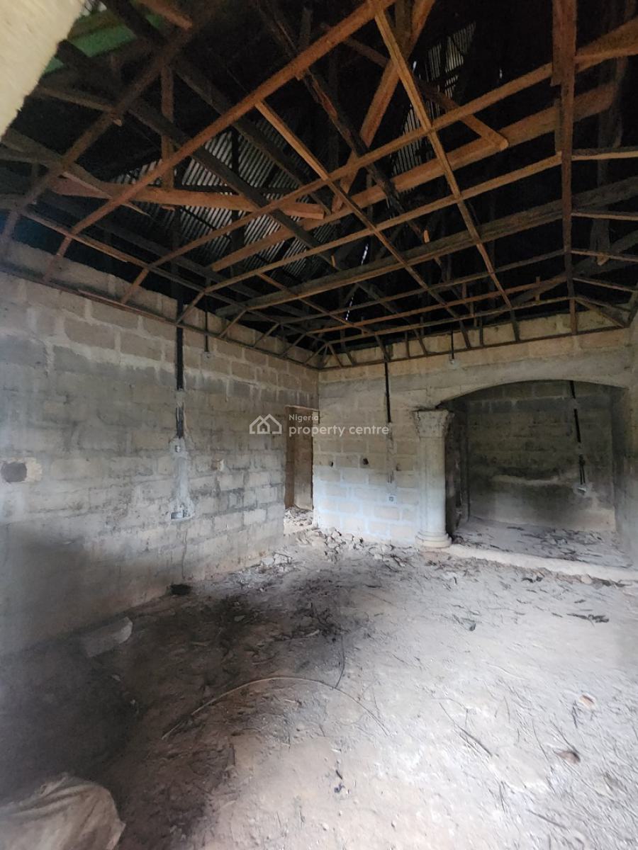 a 90% Completed Three (3) Bedroom Flat and a One (1) Bedroom Flat Bq, Off New Stadium Road By The Nigeria Prison, Ikot Ekpene, Akwa Ibom, Detached Bungalow for Sale