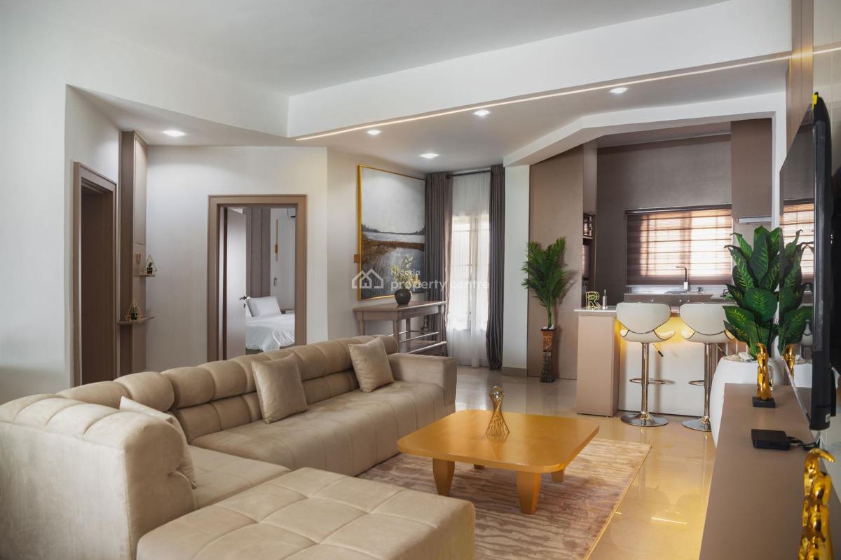 Fully Serviced and Furnished Two Bedroom Apartment, Wuye, Wuye, Abuja, Flat / Apartment for Rent