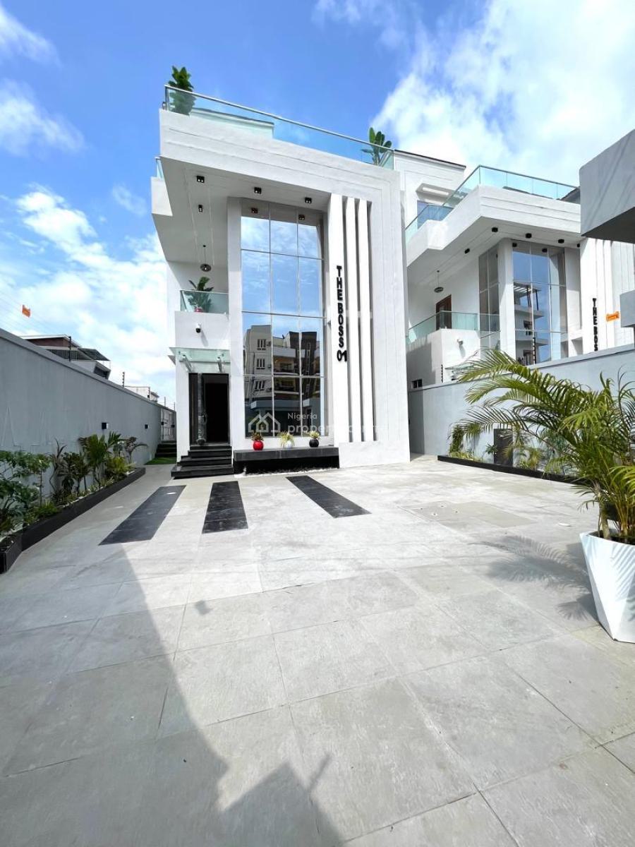 Contemporary 5 Bedroom Fully Detached Duplex with Bq, Swimming Pool, Lekki Phase 1, Lekki, Lagos, Detached Duplex for Sale