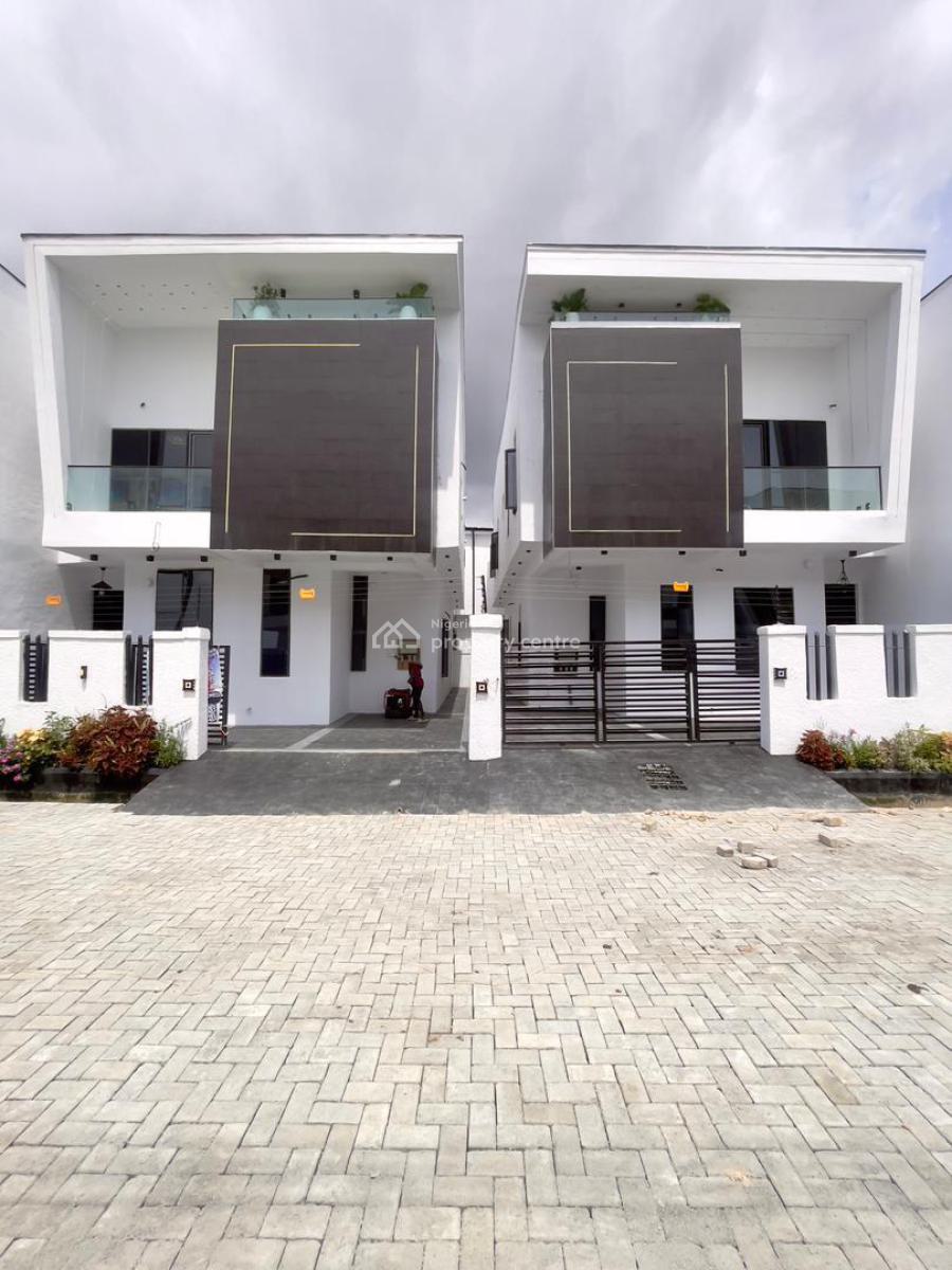 Elegant Family-friendly 4-bedroom Duplex with Bq & Premium Finishing, Ajah, Lagos, Detached Duplex for Sale
