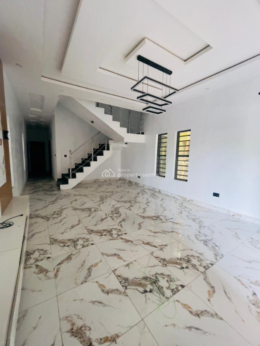 Decently Built 4 Bed Fully Detached Duplex with Swimming Pool and Bq, Ajah, Lagos, Detached Duplex for Sale