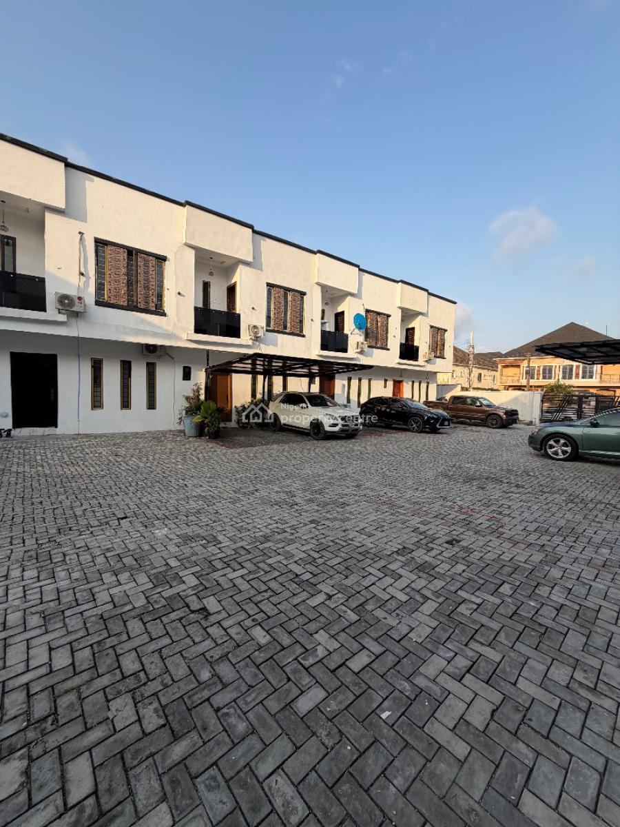 Newly Built 2 Bedroom Terrace Duplex with Bq, Igbo Efon, Lekki, Lagos, Block of Flats for Sale