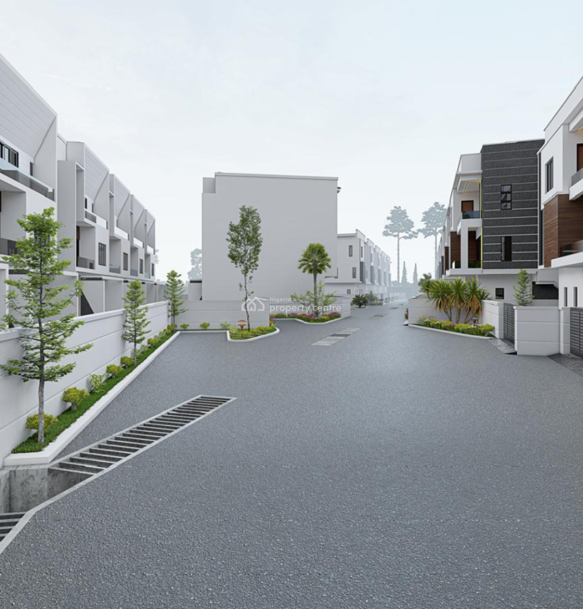 4 Bedroom Fully Detached Duplex, Chevron Drive, Close to Hampton Lake Estate, Lekki, Lagos, Detached Duplex for Sale