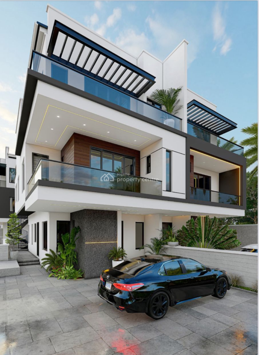 4 Bedroom Semi Detached Duplex, Chevron Drive Close to Hampton Lake Estate, Lekki, Lagos, House for Sale