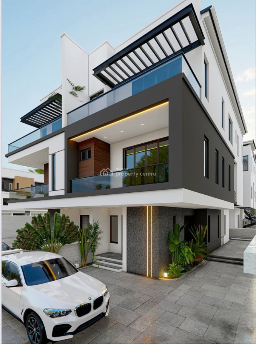 4 Bedroom Semi Detached Duplex, Chevron Drive Close to Hampton Lake Estate, Lekki, Lagos, House for Sale