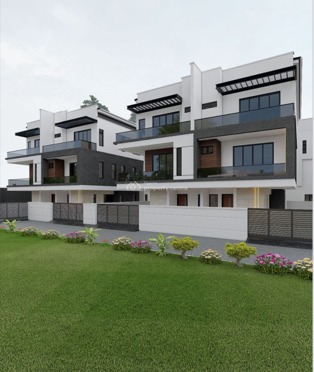 4 Bedroom Semi Detached Duplex, Chevron Drive Close to Hampton Lake Estate, Lekki, Lagos, House for Sale