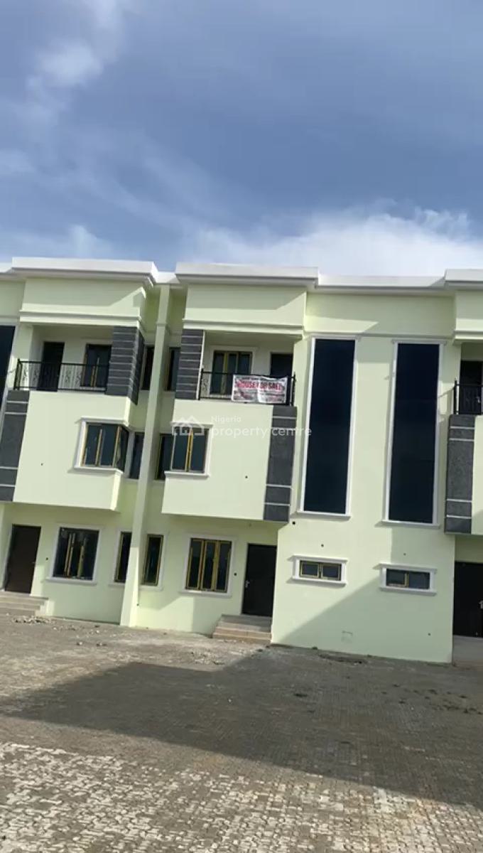 4 Bedroom Terrace Duplex with Bq, Before Stella Matris School, Life Camp, Abuja, Terraced Duplex for Sale