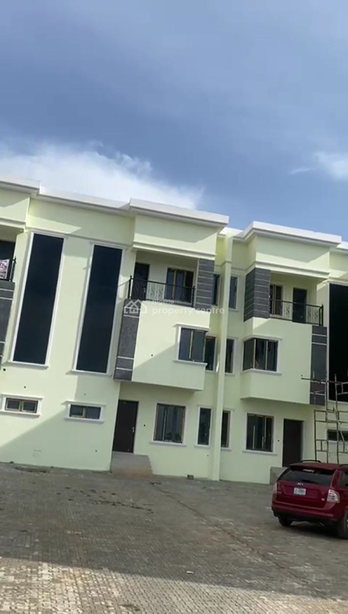4 Bedroom Terrace Duplex with Bq, Before Stella Matris School, Life Camp, Abuja, Terraced Duplex for Sale