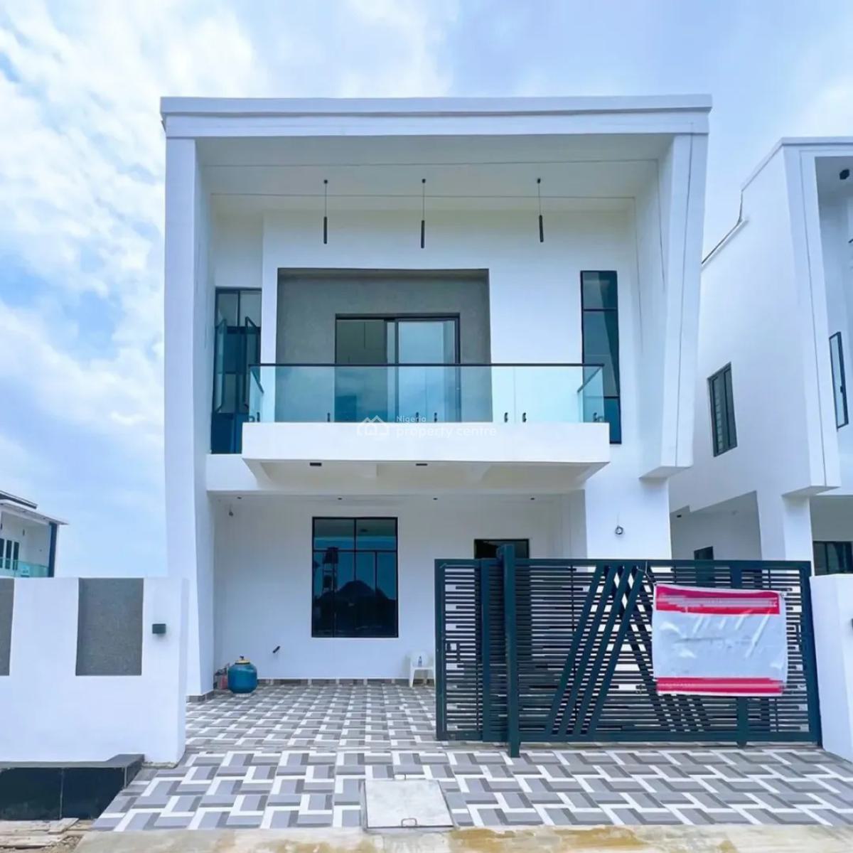 4 Bedroom Detached Duplex with Bq, Swimming Pool- Governors Consent, Lekki Palm City Estate, Ajah, Lagos, Detached Duplex for Sale