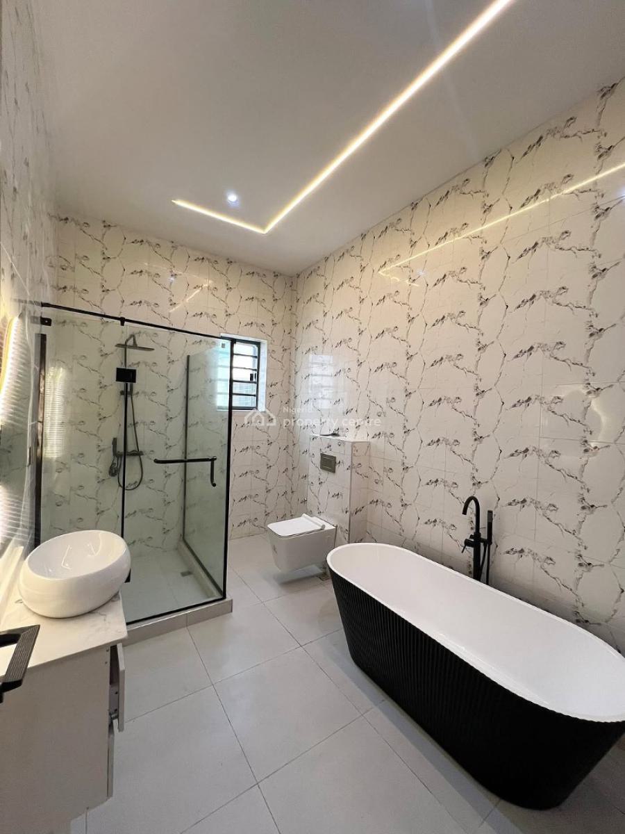 4 Bedrooms Semi Detached Duplex with Bq.  Governors Consent, Lekki Palm City Estate, Off Addo Roadlekki Palm City Estate Is a Water, Ajah, Lagos, Semi-detached Duplex for Sale