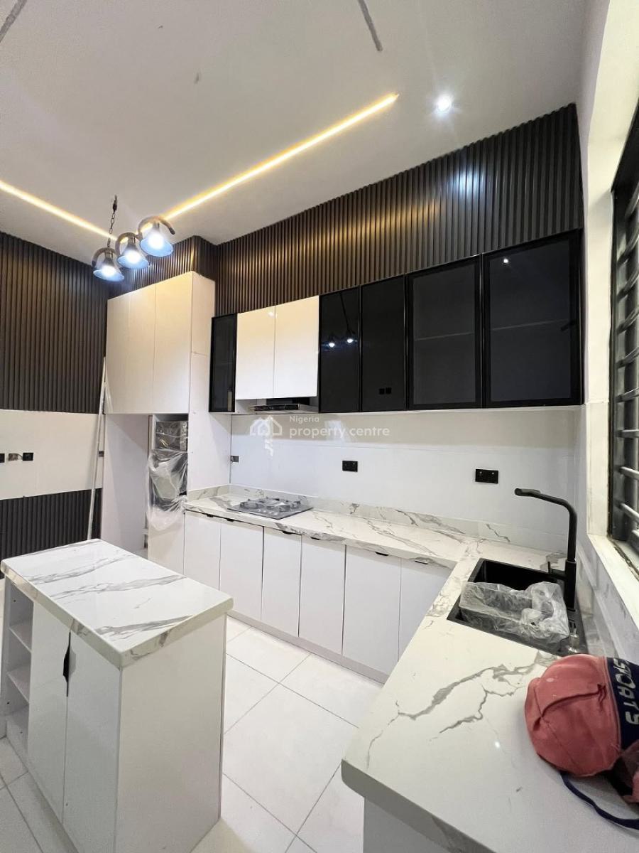 4 Bedrooms Semi Detached Duplex with Bq.  Governors Consent, Lekki Palm City Estate, Off Addo Roadlekki Palm City Estate Is a Water, Ajah, Lagos, Semi-detached Duplex for Sale