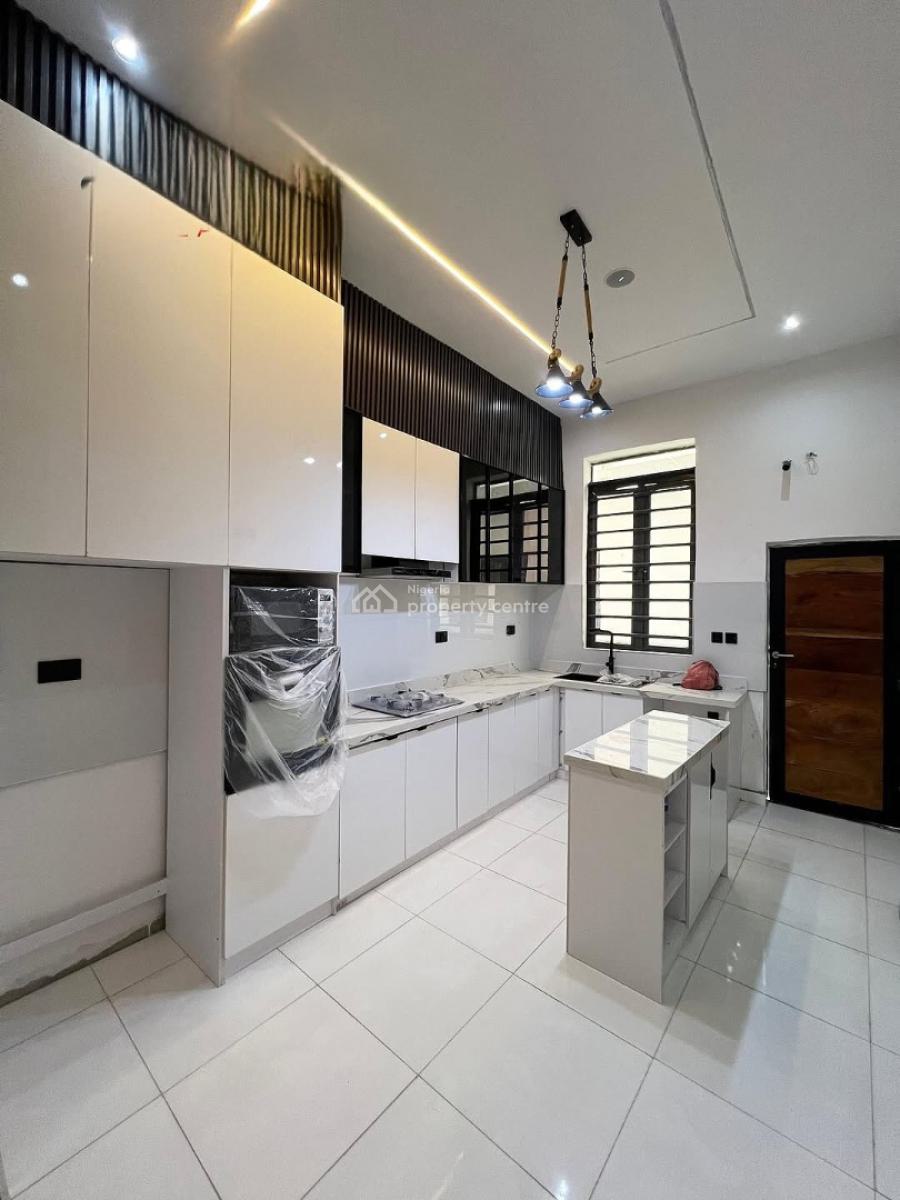 4 Bedrooms Semi Detached Duplex with Bq.  Governors Consent, Lekki Palm City Estate, Off Addo Roadlekki Palm City Estate Is a Water, Ajah, Lagos, Semi-detached Duplex for Sale