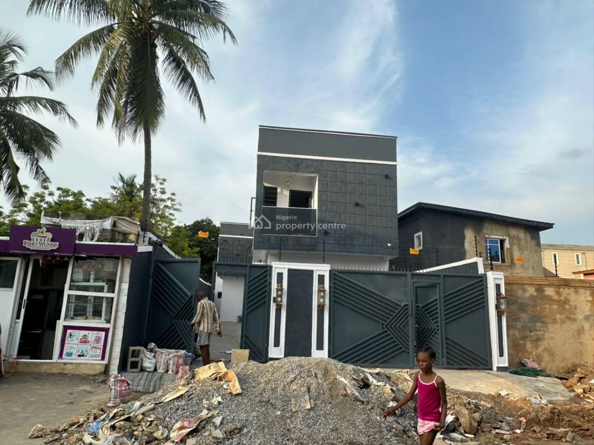 Executive 4bedroom Detached Duplex with a Room Bq, Ojodu Very Close to Frsc Ojodu Berger Lagos, Ikeja, Lagos, Detached Duplex for Sale
