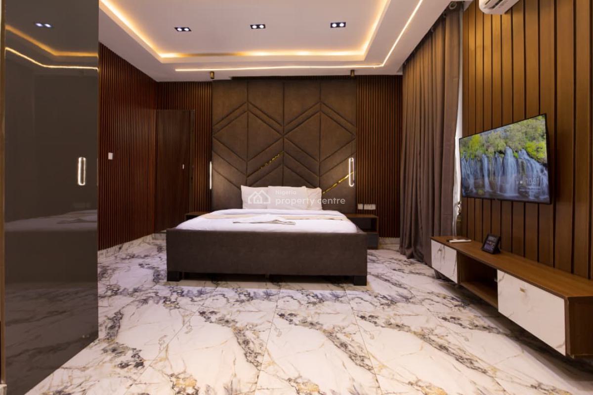 4 Units of Executive One Bedroom Apartments with Swimming Pool and Gym, Beside Aso Radio, Katampe Main, Katampe, Abuja, Flat / Apartment Short Let