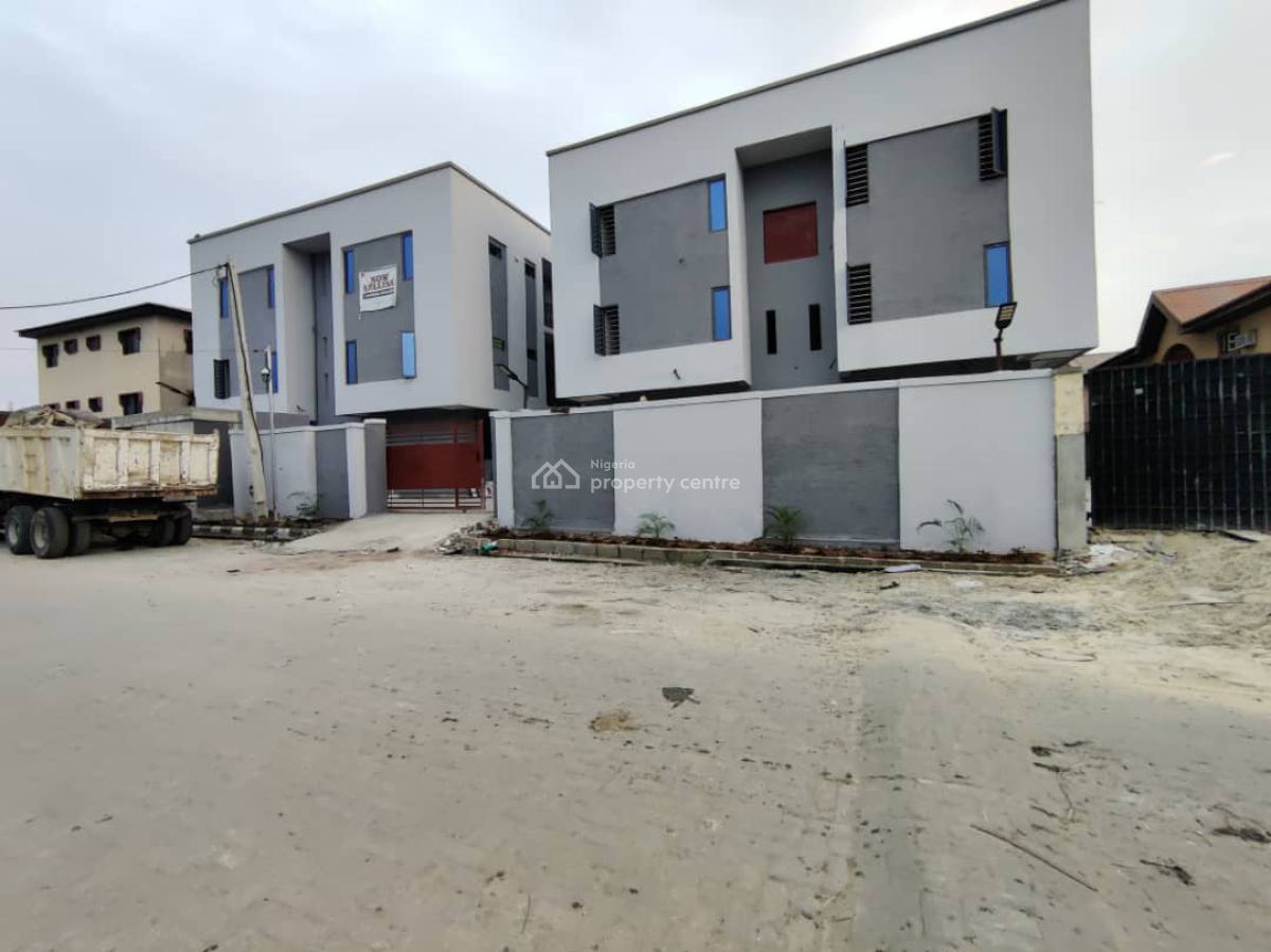 Lovely 2 Bedroom Flat Ensuit, By Spg Road, Igbo Efon, Lekki, Lagos, Flat / Apartment for Rent