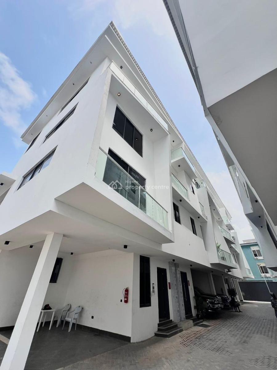 Well Finished  4 Bedroom Terraced   Duplex with Pool & Gym, Off Awolowo Road, Ikoyi, Lagos, Terraced Duplex for Rent