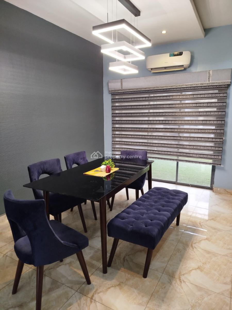 Furnished 4 Bedroom Terrace Duplex with 2 Room Bq, Life Camp, Abuja, Terraced Duplex for Rent