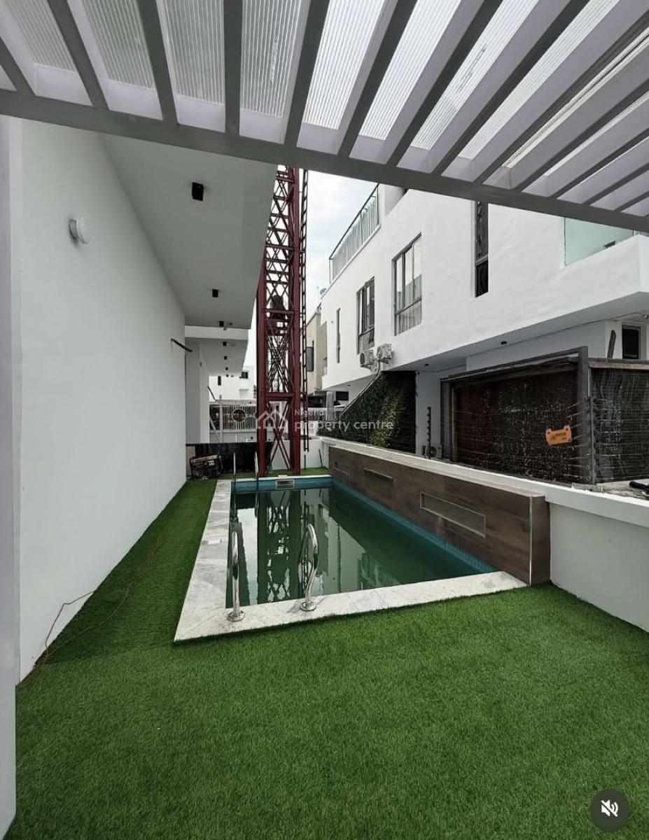 Brand New 5 Bedroom Detached Duplex with Pool, By Pinnock Beach Estate, Lekki, Lagos, Detached Duplex for Sale