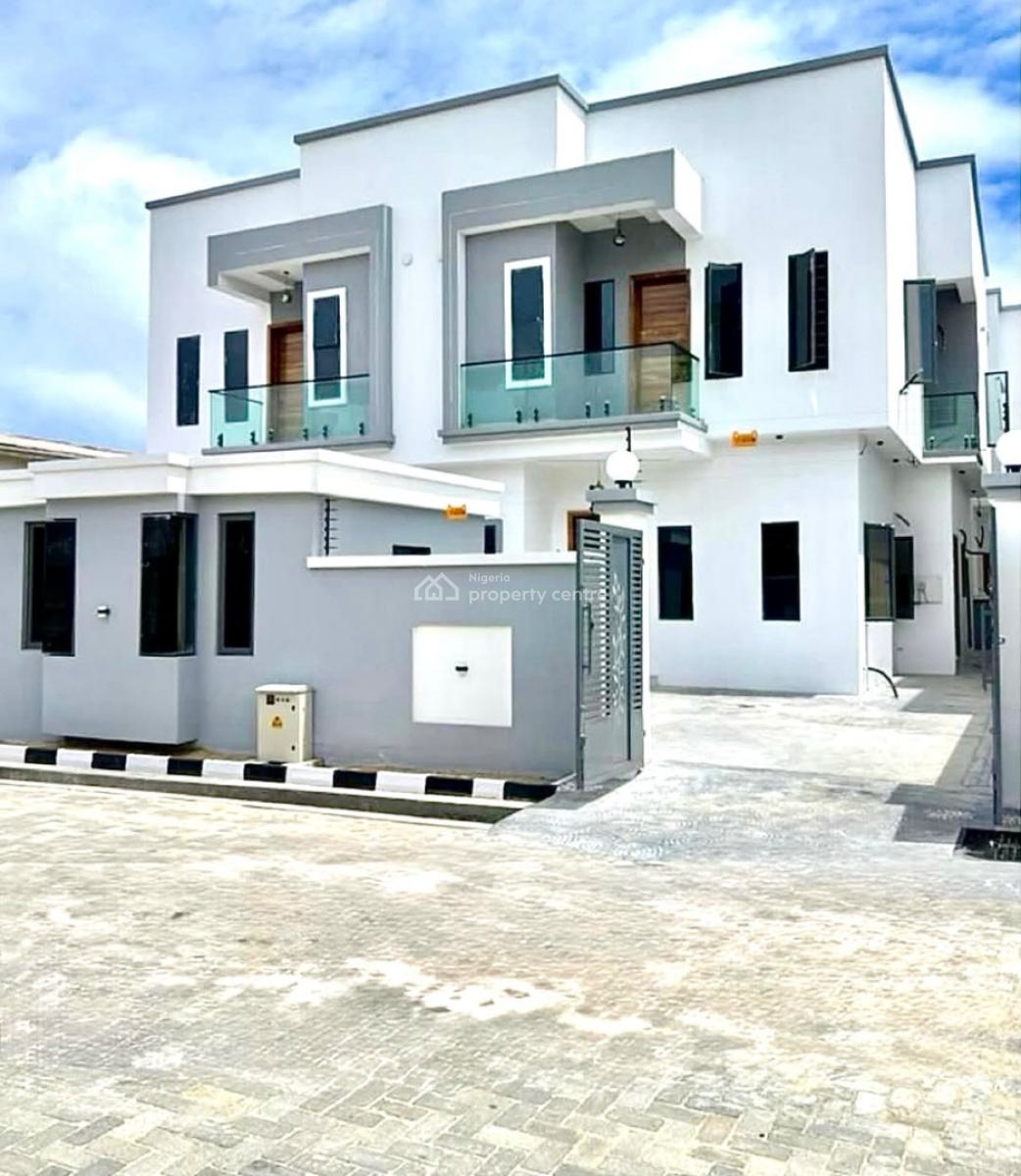Well Built 4bedroom Semi Detached House, Orchid Road, Lekki, Lagos, Semi-detached Duplex for Rent