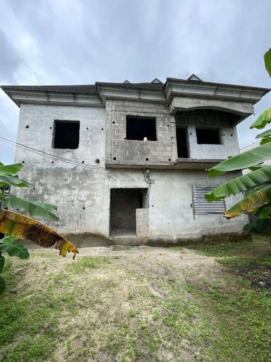 3 Bedroom Flat Upstairs & 2 Bedroom Flat Downstairs, Eneka Link Road, Eneka, Port Harcourt, Rivers, Detached Duplex for Sale