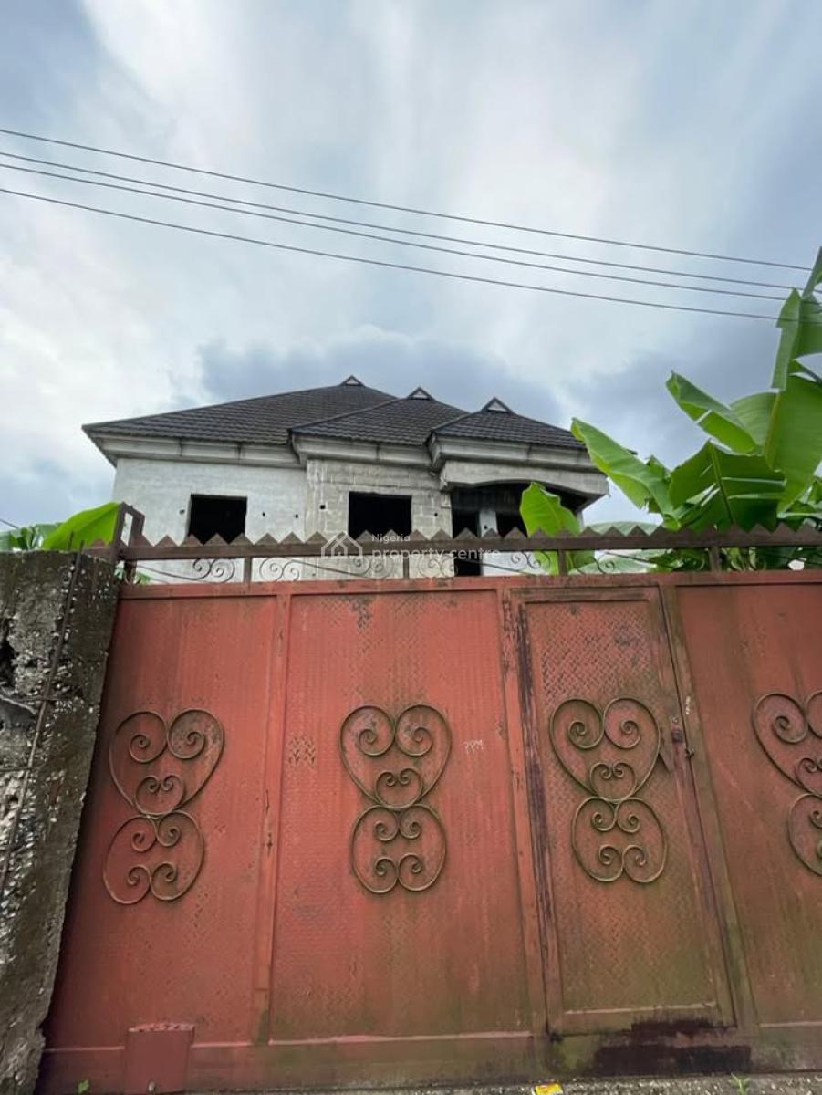 3 Bedroom Flat Upstairs & 2 Bedroom Flat Downstairs, Eneka Link Road, Eneka, Port Harcourt, Rivers, Detached Duplex for Sale