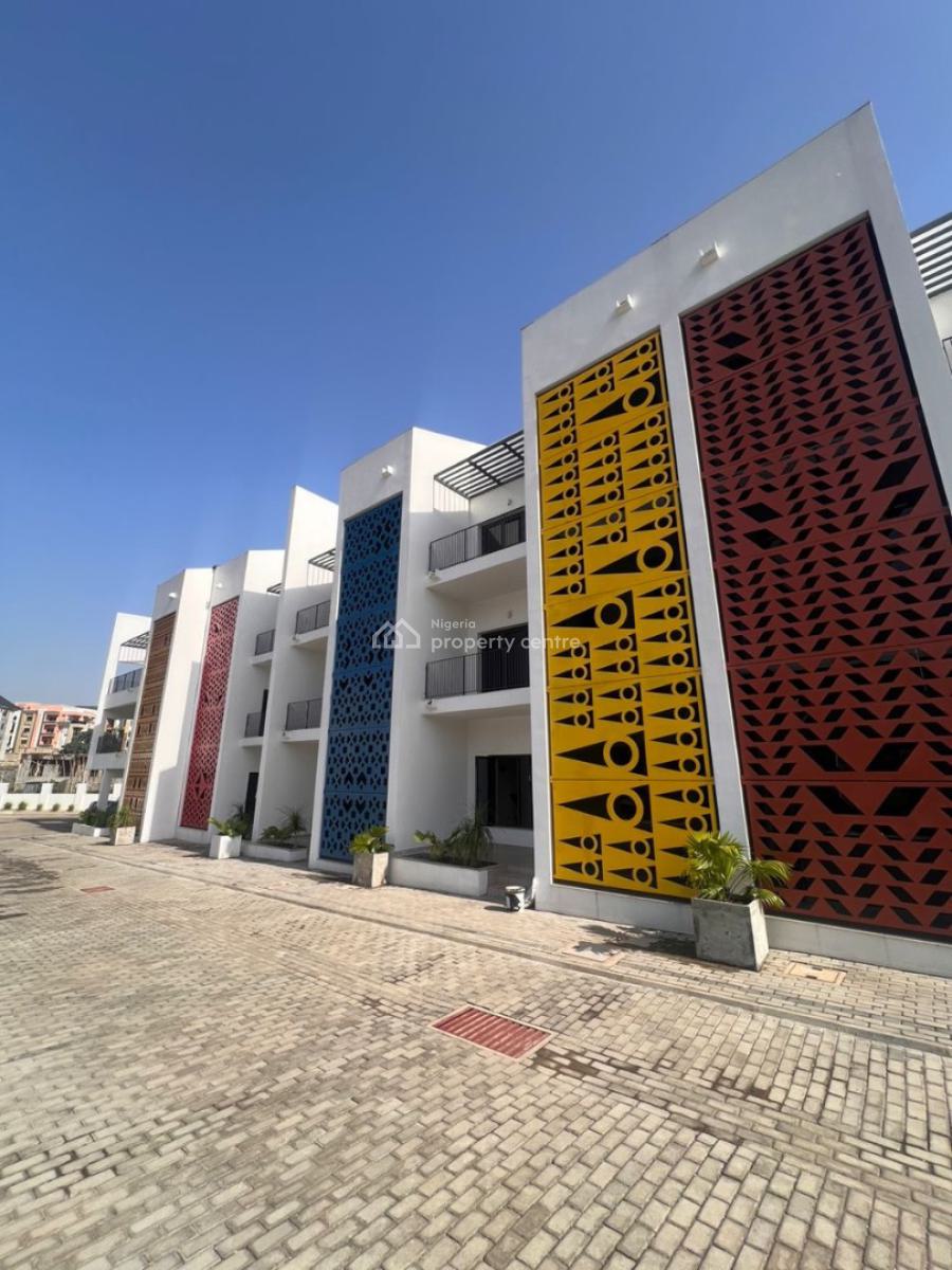 Grand and Classy 4 Bedroom Terraced Duplexes, with an Attached Bq, Jahi, Abuja, Terraced Duplex for Sale