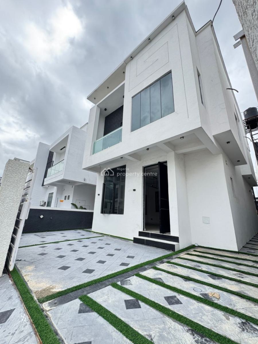 4 Bedroom Fully Detached Duplex with Bq -  Governors Consent, Lekki Palm City Estate, Off Addo Road, Ajah, Lagos, Detached Duplex for Sale