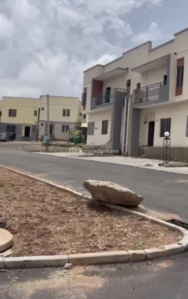 4-bedroom Terrace Duplex with Bq (carcass), Life Camp, Abuja, Terraced Duplex for Sale