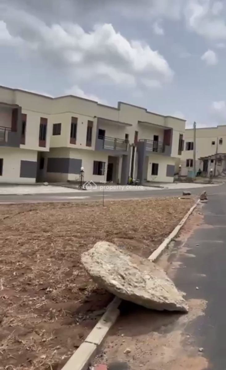 4-bedroom Terrace Duplex with Bq (carcass), Life Camp, Abuja, Terraced Duplex for Sale