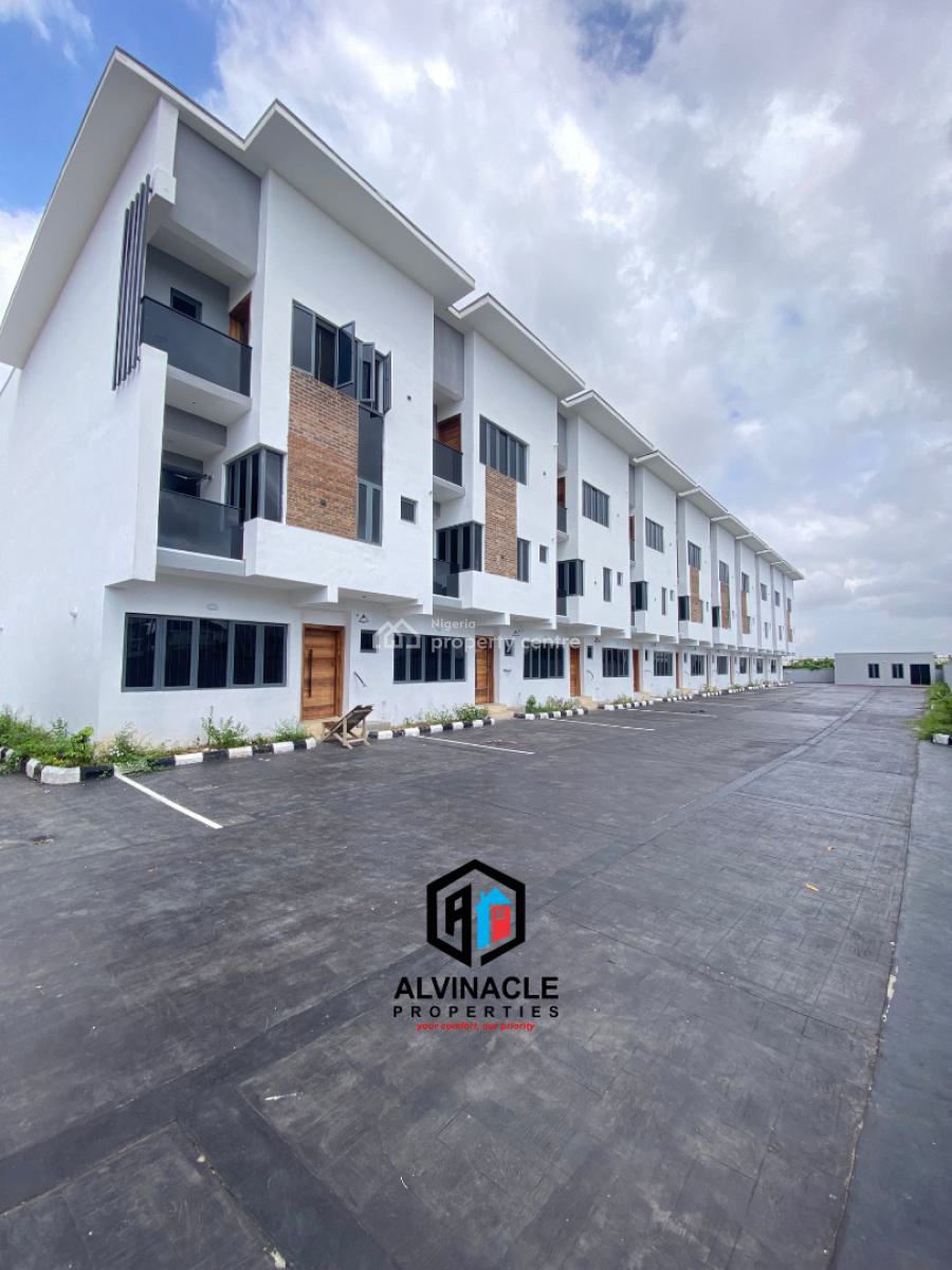 Newly Built 4 Bed Terrace Duplex with 1bq and Swimming Pool, Lekki Phase1, Lekki Phase 1, Lekki, Lagos, Terraced Duplex for Rent
