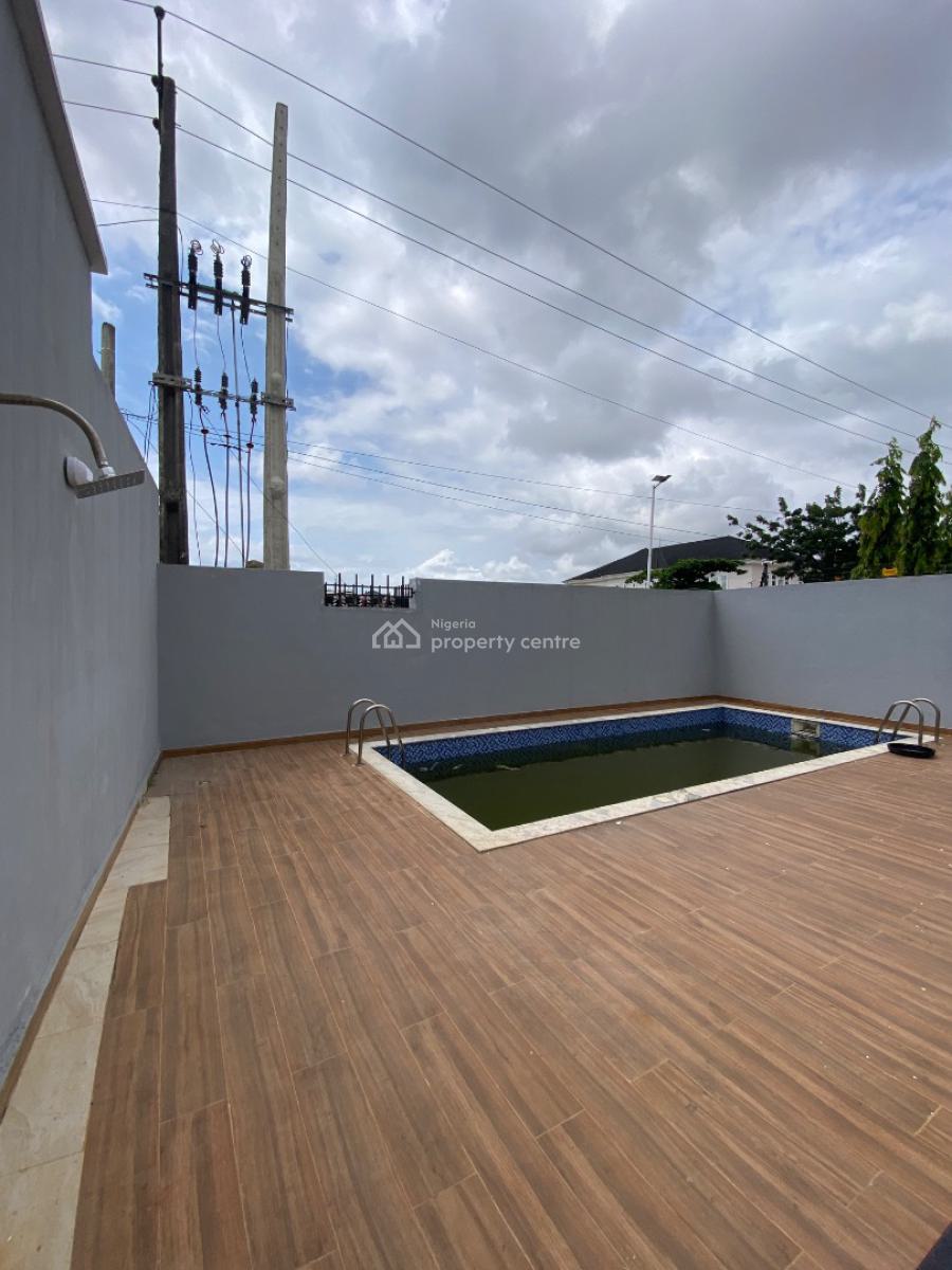 Newly Built 4 Bed Terrace Duplex with 1bq and Swimming Pool, Lekki Phase1, Lekki Phase 1, Lekki, Lagos, Terraced Duplex for Rent
