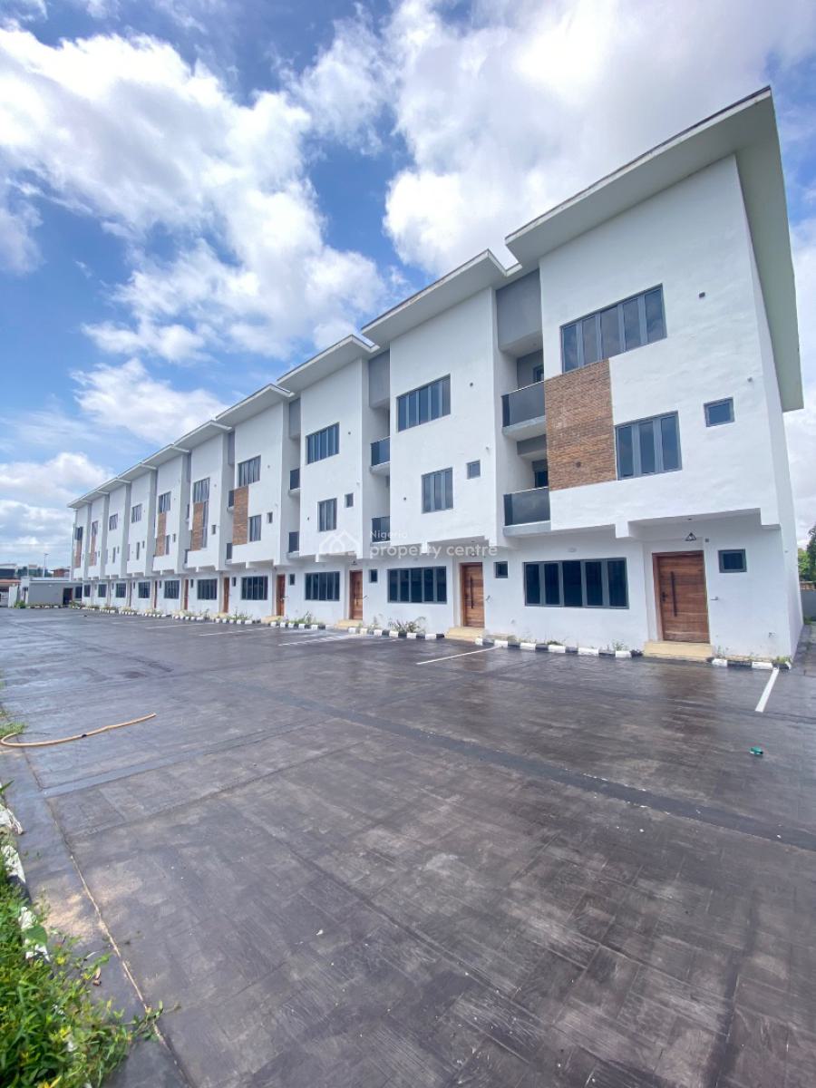 Newly Built 4 Bed Terrace Duplex with 1bq and Swimming Pool, Lekki Phase1, Lekki Phase 1, Lekki, Lagos, Terraced Duplex for Rent