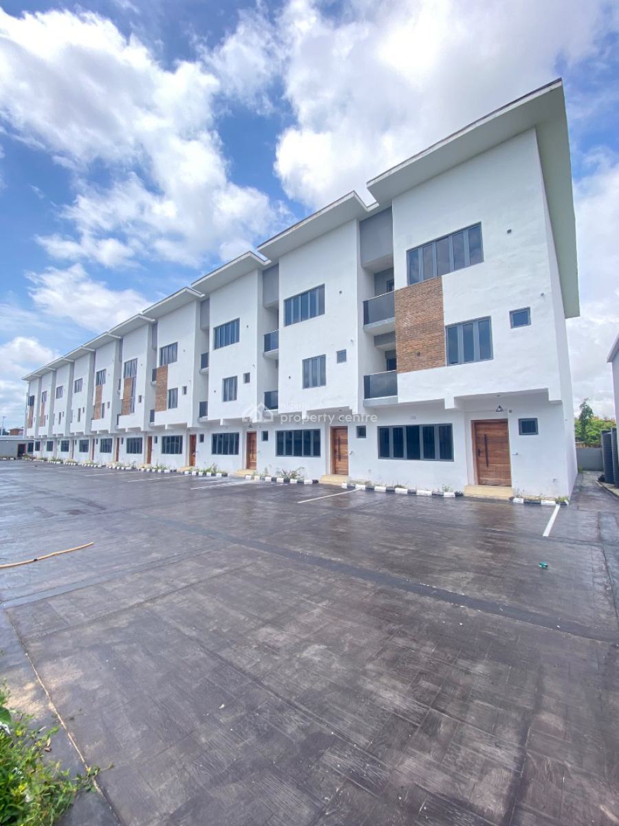 Newly Built 4 Bed Terrace Duplex with 1bq and Swimming Pool, Lekki Phase1, Lekki Phase 1, Lekki, Lagos, Terraced Duplex for Rent