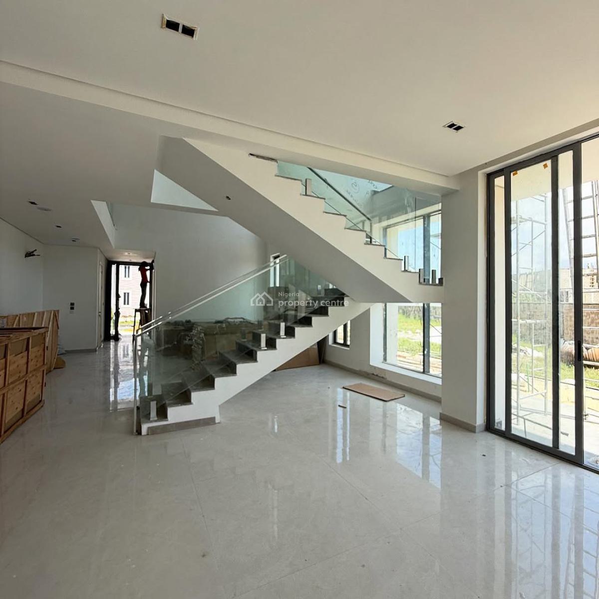 Wll Built 4 Bedroom Semi Detached Duplex with Pool, Cinema, By Cowrie Creek, Ikate, Lekki, Lagos, Semi-detached Duplex for Sale