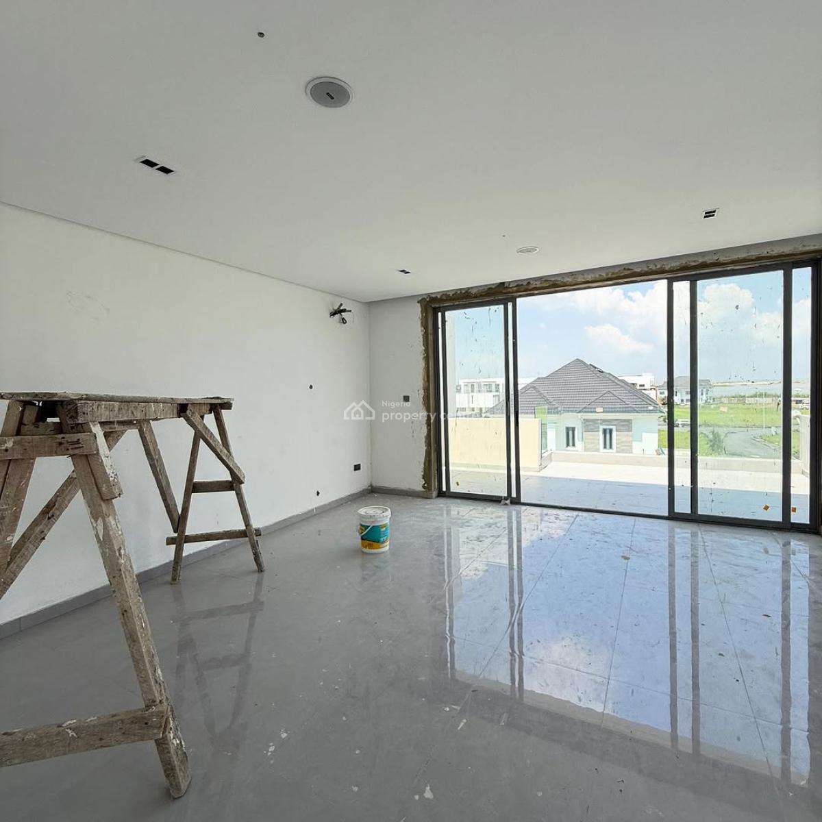 Wll Built 4 Bedroom Semi Detached Duplex with Pool, Cinema, By Cowrie Creek, Ikate, Lekki, Lagos, Semi-detached Duplex for Sale